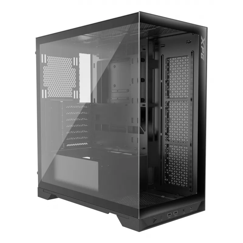 XPG INVADER X WOF Mid-Tower Juoda, Midi Tower, PC, juoda, ATX, micro ATX, Mini-ITX, SPCC, 17,5 cm