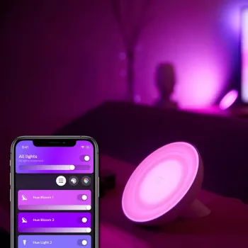 Išmanioji stalinė lempa „Philips Hue White and colour ambience Bloom“