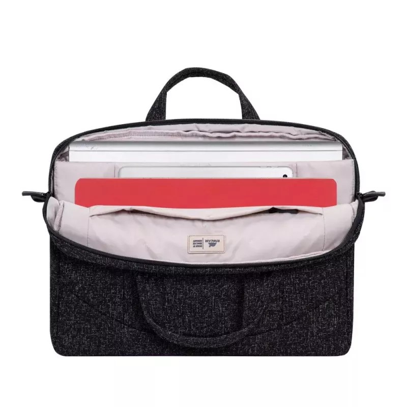 Messenger krepšys Rivacase 7931 39,6 cm 15,6 colio Juoda Balta