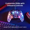 HyperX Clutch Gladiate - Laidinis žaidimų RGB valdiklis - Xbox, Žaidimų pultas, Xbox One, Xbox Series X, Laidinis, USB, USB Type-A, USB Type-C, Skaidrus