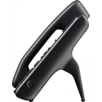 IP telefonas Poly Edge B20 — 2 linijos PoE, LCD 2,8 colio (7,11 cm), Gigabit Ethernet, laidinis ragelis, juoda