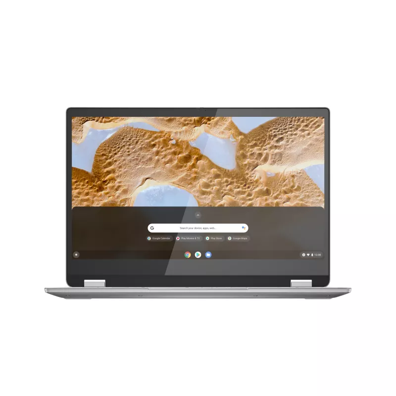 Lenovo IdeaPad Flex 3 Chrome 15IJL7 Intel® Celeron® N N4500 Chromebook 39.6 cm (15.6 colio) jutiklinis Full HD 8 GB LPDDR4x-SDRAM 128 GB eMMC Wi-Fi 6 (802.11ax) ChromeOS pilka