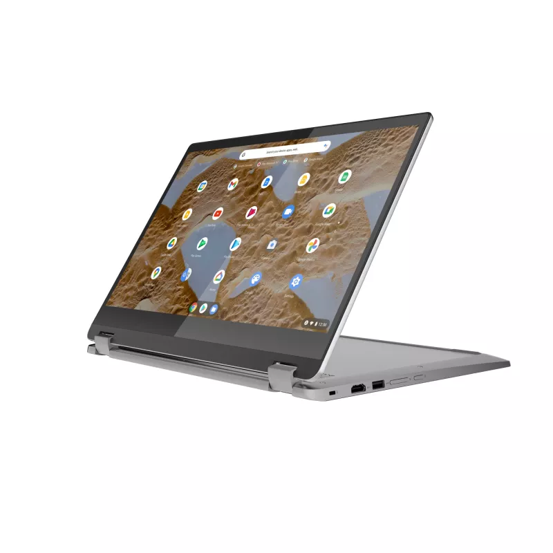 Lenovo IdeaPad Flex 3 Chrome 15IJL7 Intel® Celeron® N N4500 Chromebook 39.6 cm (15.6 colio) jutiklinis Full HD 8 GB LPDDR4x-SDRAM 128 GB eMMC Wi-Fi 6 (802.11ax) ChromeOS pilka
