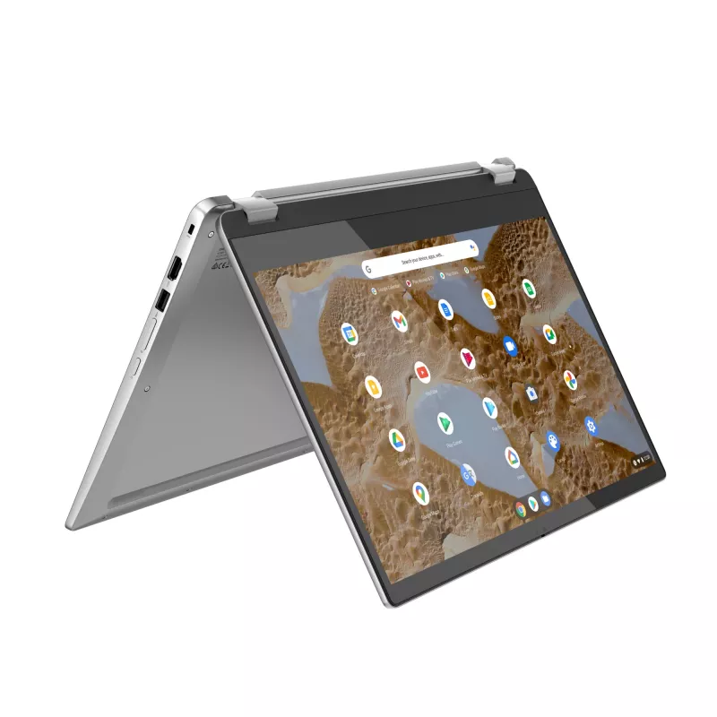 Lenovo IdeaPad Flex 3 Chrome 15IJL7 Intel® Celeron® N N4500 Chromebook 39.6 cm (15.6 colio) jutiklinis Full HD 8 GB LPDDR4x-SDRAM 128 GB eMMC Wi-Fi 6 (802.11ax) ChromeOS pilka