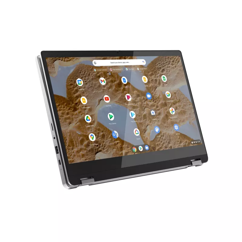 Lenovo IdeaPad Flex 3 Chrome 15IJL7 Intel® Celeron® N N4500 Chromebook 39.6 cm (15.6 colio) jutiklinis Full HD 8 GB LPDDR4x-SDRAM 128 GB eMMC Wi-Fi 6 (802.11ax) ChromeOS pilka