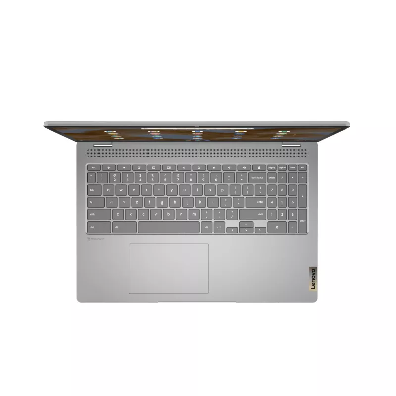 Lenovo IdeaPad Flex 3 Chrome 15IJL7 Intel® Celeron® N N4500 Chromebook 39.6 cm (15.6 colio) jutiklinis Full HD 8 GB LPDDR4x-SDRAM 128 GB eMMC Wi-Fi 6 (802.11ax) ChromeOS pilka