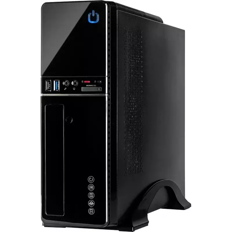 PC korpusas Inter-Tech IT-607 Desktop juodas
