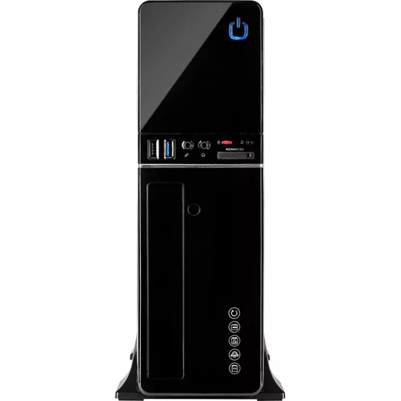 PC korpusas Inter-Tech IT-607 Desktop juodas