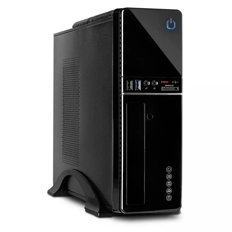 PC korpusas Inter-Tech IT-607 Desktop juodas