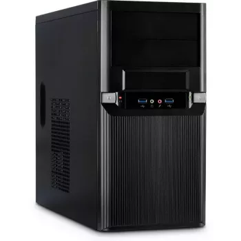 PC korpusas Inter-Tech TM-515 Micro Tower juodas