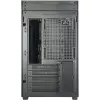 Mini bokšto korpusas INTER-TECH IM-2 Expander, Mini-ITX/Micro ATX, palaiko ATX/SFX maitinimo blokus, 2,5 colio ir 3,5 colio diskus, priekinius/viršutinius ventiliatorius 120/140 mm, juodas