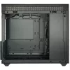 Mini bokšto korpusas INTER-TECH IM-2 Expander, Mini-ITX/Micro ATX, palaiko ATX/SFX maitinimo blokus, 2,5 colio ir 3,5 colio diskus, priekinius/viršutinius ventiliatorius 120/140 mm, juodas