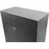 Mini bokšto korpusas INTER-TECH IM-2 Expander, Mini-ITX/Micro ATX, palaiko ATX/SFX maitinimo blokus, 2,5 colio ir 3,5 colio diskus, priekinius/viršutinius ventiliatorius 120/140 mm, juodas