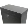 Mini bokšto korpusas INTER-TECH IM-2 Expander, Mini-ITX/Micro ATX, palaiko ATX/SFX maitinimo blokus, 2,5 colio ir 3,5 colio diskus, priekinius/viršutinius ventiliatorius 120/140 mm, juodas