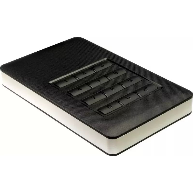 HDD korpusas Inter-Tech GD-25LK01, aliuminis, juodas, 2,5 colio
