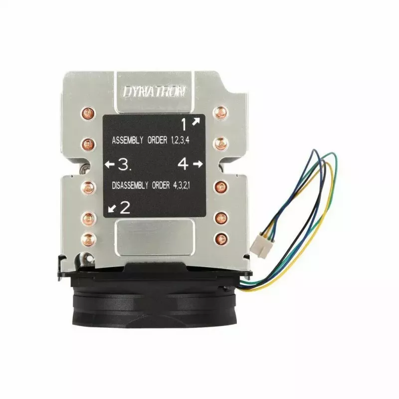 Aušintuvas Inter-Tech 88885423 procesoriaus aušinimo sistema 8 cm