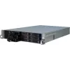 Server Case Inter-Tech IPC 2U-2412 Rack Juoda, Sidabrinė