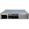 Server Case Inter-Tech IPC 2U-2412 Rack Juoda, Sidabrinė