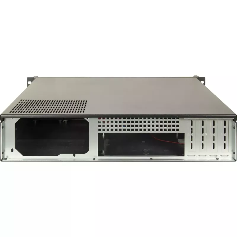 Serverio korpusas Inter-Tech 2U-2504 juodas 480x527x89mm 60 mm ventiliatoriai