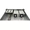 Serverio korpusas Inter-Tech 2U-2504 juodas 480x527x89mm 60 mm ventiliatoriai