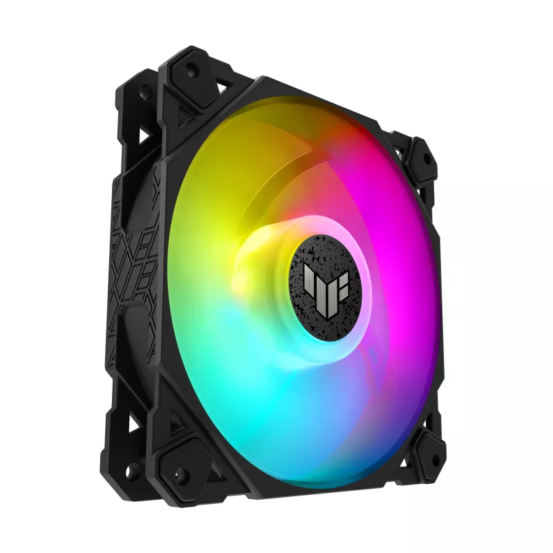 ASUS TUF Gaming TF120 ARGB ventiliatorius Kompiuterio korpusas Oro aušintuvas 12 cm Juoda