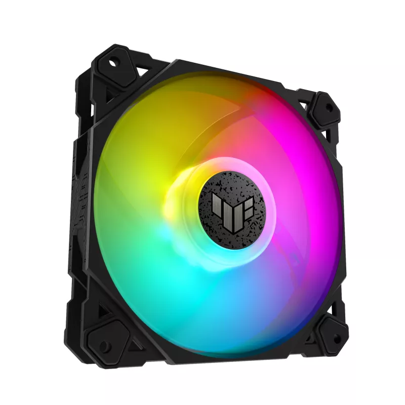 ASUS TUF Gaming TF120 ARGB ventiliatorius Kompiuterio korpusas Oro aušintuvas 12 cm Juoda