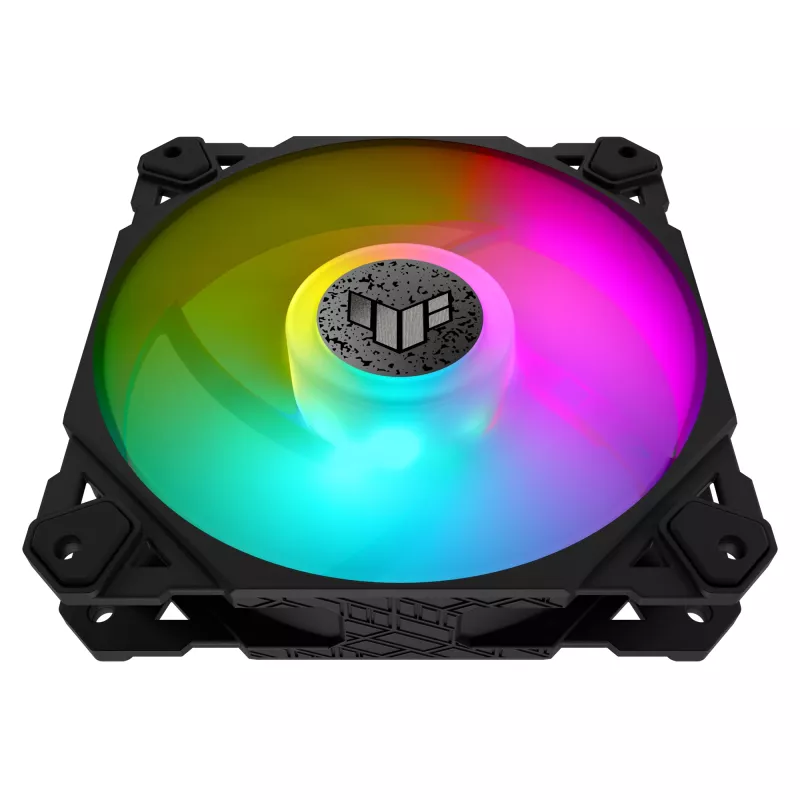 ASUS TUF Gaming TF120 ARGB ventiliatorius Kompiuterio korpusas Oro aušintuvas 12 cm Juoda