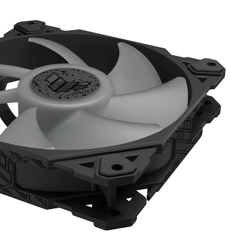 ASUS TUF Gaming TF120 ARGB ventiliatorius Kompiuterio korpusas Oro aušintuvas 12 cm Juoda