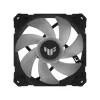 ASUS TUF Gaming TF120 ARGB ventiliatorius – trijų ventiliatorių rinkinys su ARGB valdikliu Kompiuterio korpusas Oro aušintuvas 12 cm Juoda