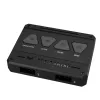 ASUS TUF Gaming TF120 ARGB ventiliatorius – trijų ventiliatorių rinkinys su ARGB valdikliu Kompiuterio korpusas Oro aušintuvas 12 cm Juoda