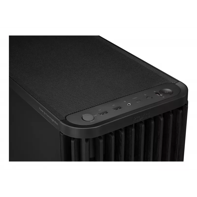 Kompiuterio korpusas ASUS ProArt PA401 MTL PWM Juoda, ATX