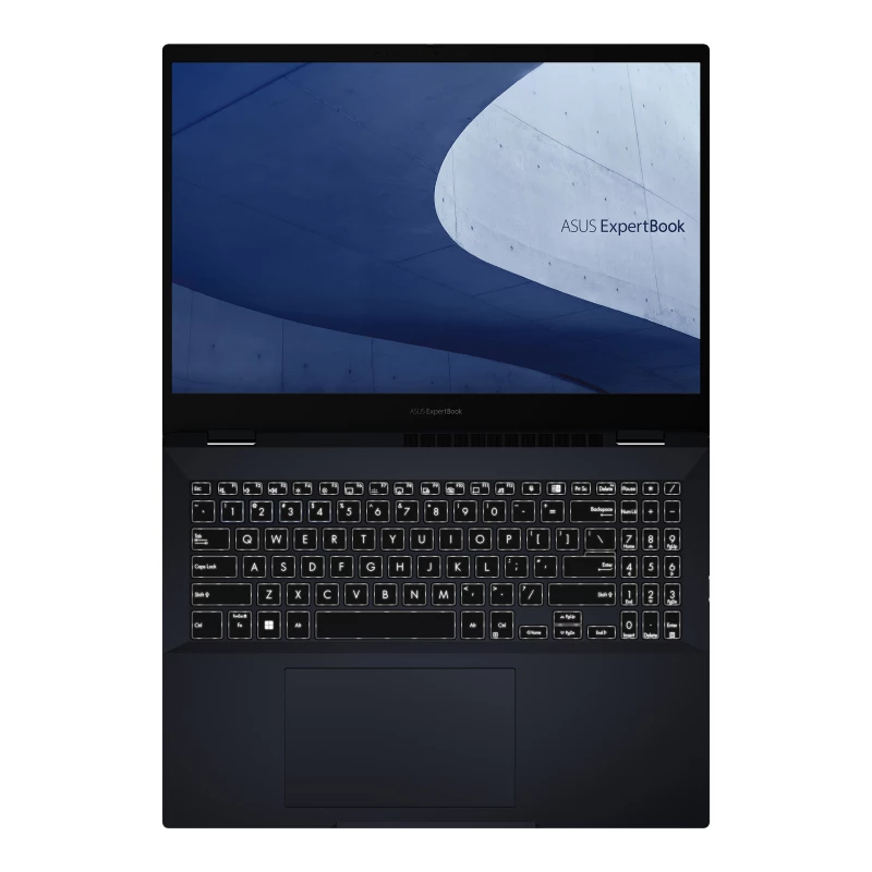 ASUS ExpertBook B5 B5402CBA-KI0213X Intel® Core™ i5 i5-1240P nešiojamas kompiuteris 35,6 cm (14 colių) Full HD 16 GB DDR5-SDRAM 512 GB SSD Wi-Fi 6E (802.11ax) Windows 11 Pro juoda