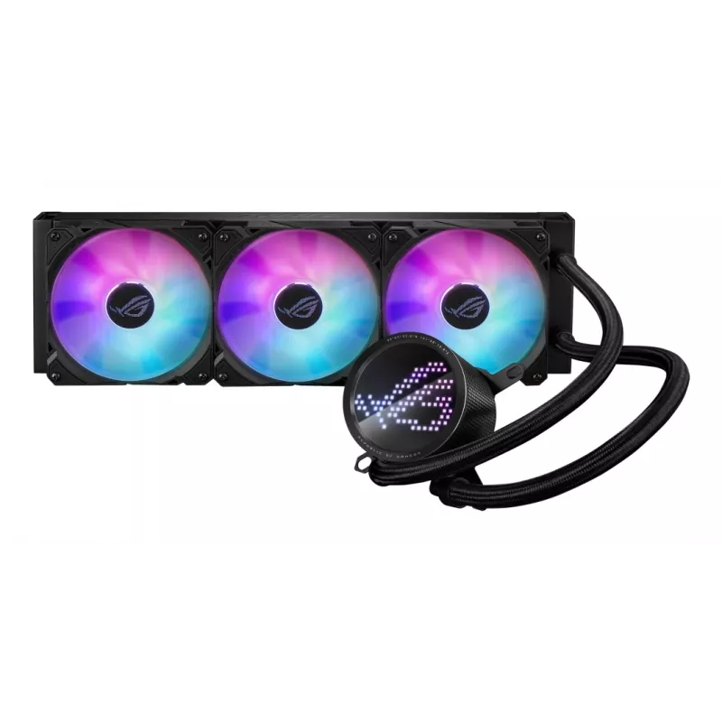 ASUS ROG Ryuo III 360 ARGB Procesoriaus skysčio aušinimo sistema 12 cm Juoda