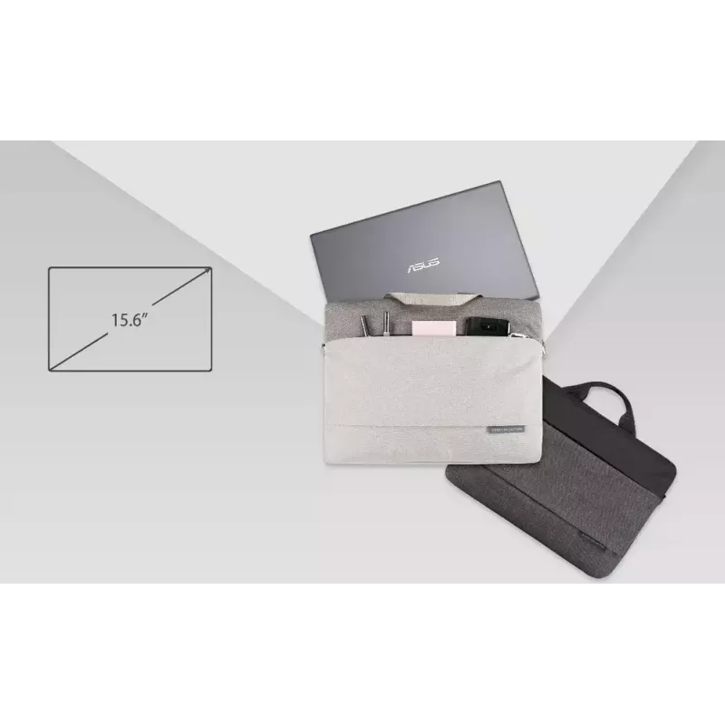 ASUS EOS 2 39,6 cm (15,6 col.) rankovės tipo dėklas, pilkas