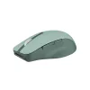 Pelė ASUS SmartO MD200 Silent Plus – abiem rankoms tinkama RF belaidė + Bluetooth, optinė 4200 DPI, 6 mygtukai, žalia