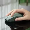 Pelė ASUS SmartO MD200 Silent Plus – abiem rankoms tinkama RF belaidė + Bluetooth, optinė 4200 DPI, 6 mygtukai, žalia