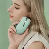 Pelė ASUS SmartO MD200 Silent Plus – abiem rankoms tinkama RF belaidė + Bluetooth, optinė 4200 DPI, 6 mygtukai, žalia