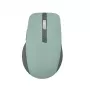 Pelė ASUS SmartO MD200 Silent Plus – abiem rankoms tinkama RF belaidė + Bluetooth, optinė 4200 DPI, 6 mygtukai, žalia