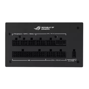 ASUS ROG STRIX 1200W Gold Aura Edition maitinimo blokas 20+4 kontaktų ATX ATX juodas