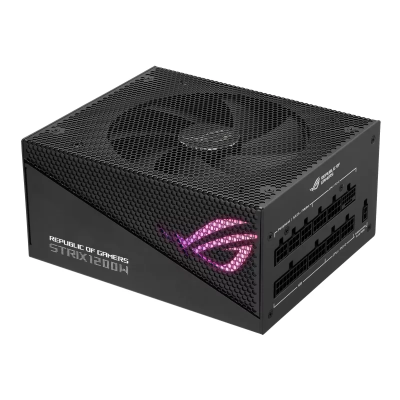 ASUS ROG STRIX 1200W Gold Aura Edition maitinimo blokas 20+4 kontaktų ATX ATX juodas