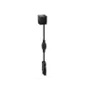 Kištukinis lizdas USB A + USB C Bachmann 917.227 Juoda IP20 250V