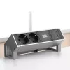 Kištukinis lizdas USB A + USB C Bachmann 917.229 Juoda 3A