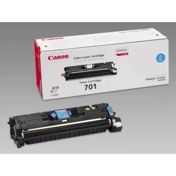 “Canon 701” tonerio kasetė 1 vnt. Originali žalsvai mėlyna