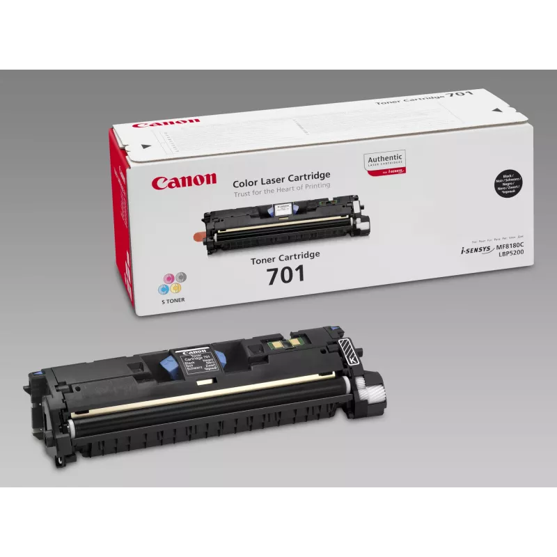 Canon 701 dažų kasetė 1 vnt. Originali juoda