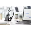 Jabra Engage 55 MS Stereo ausinės belaidės, ant galvos, biurui/skambučių centrui, USB Type-A, juodos