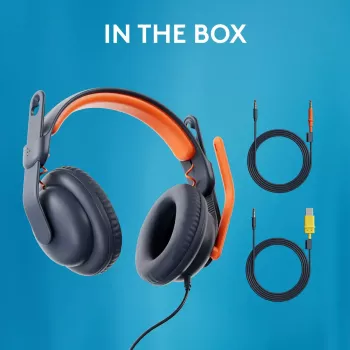 Ausinės Logitech Zone Learn On Ear USB-C