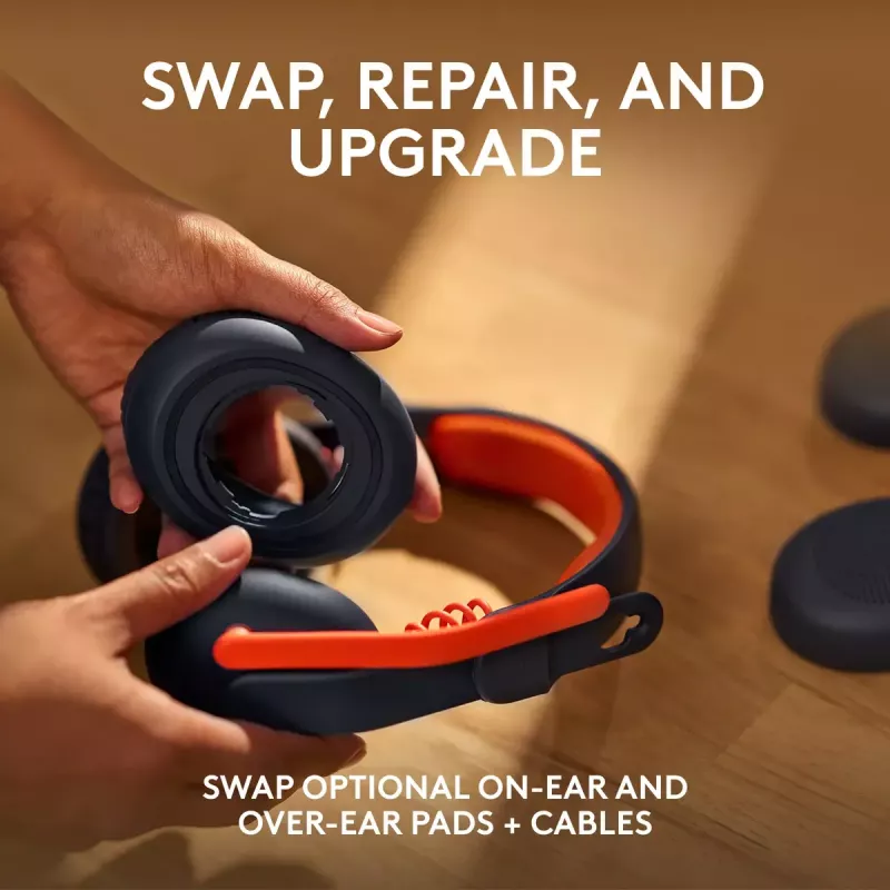 Ausinės Logitech Zone Learn On Ear USB-C