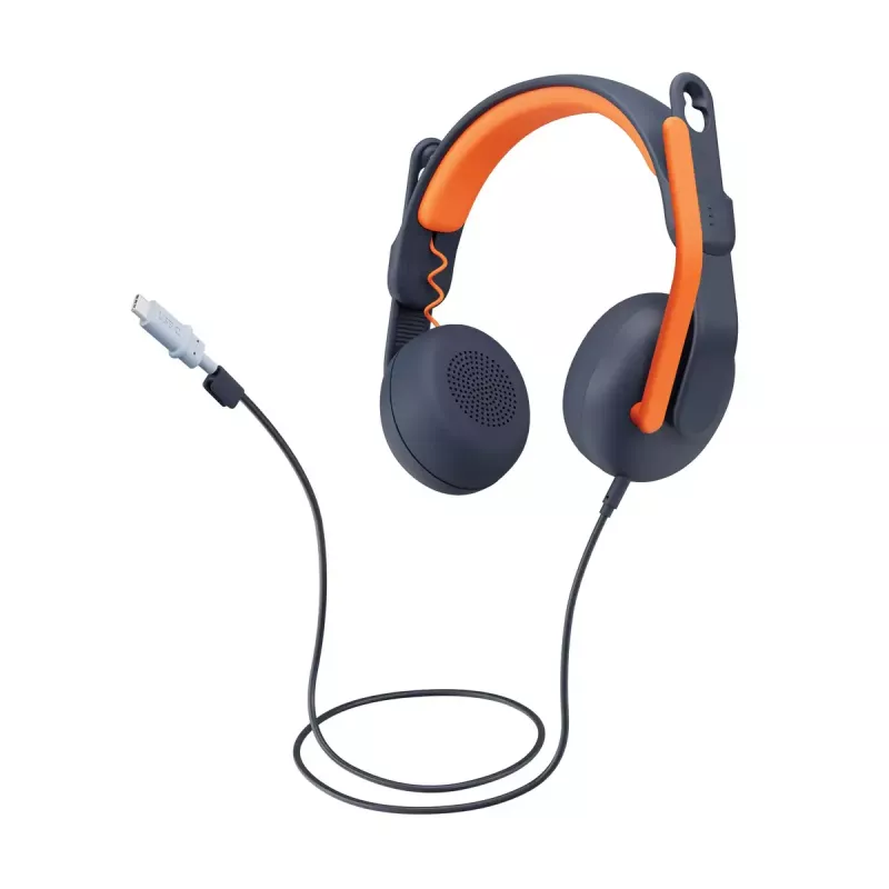 Ausinės Logitech Zone Learn On Ear USB-C