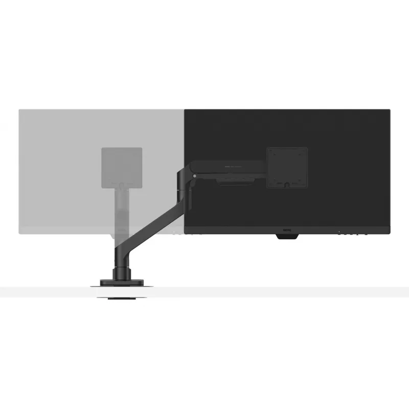 Monitoriaus laikiklis BenQ BSH01 — Ergo Arm reguliuojamas aukštis, suderinamas su VESA, juodas