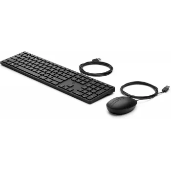 Laidinė klaviatūra ir pelė HP Wired Desktop 320MK